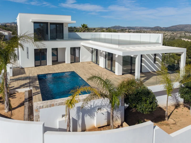 Villa de lujo en venta en Moraira, Benimeit, con piscina privada y vistas