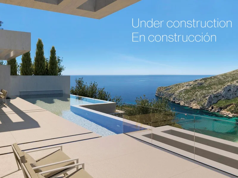Villa de lujo de obra nueva en Jávea, La Granadella con vistas al mar
