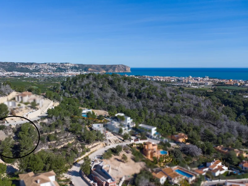 Parcela con vistas al mar en Jávea, Tosalet 5