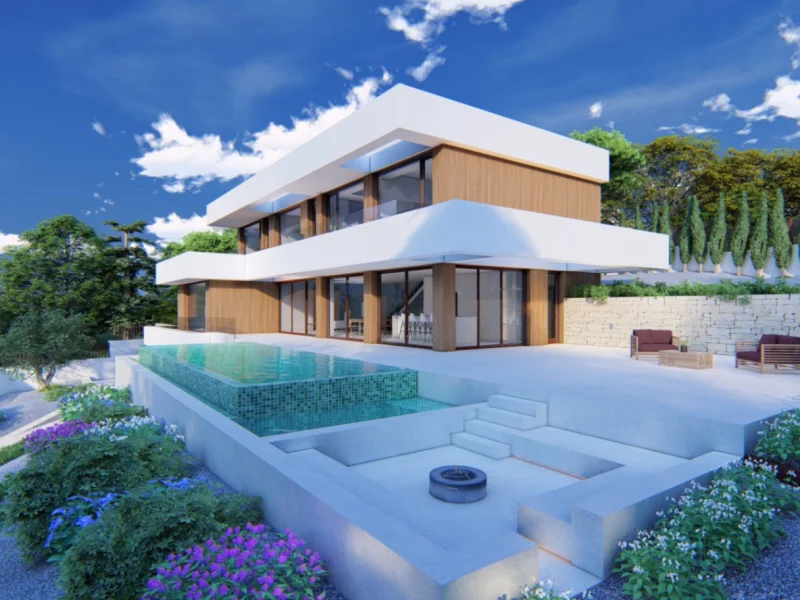 Villa de lujo en Galera de Las Palmeras, Altea con vistas al mar