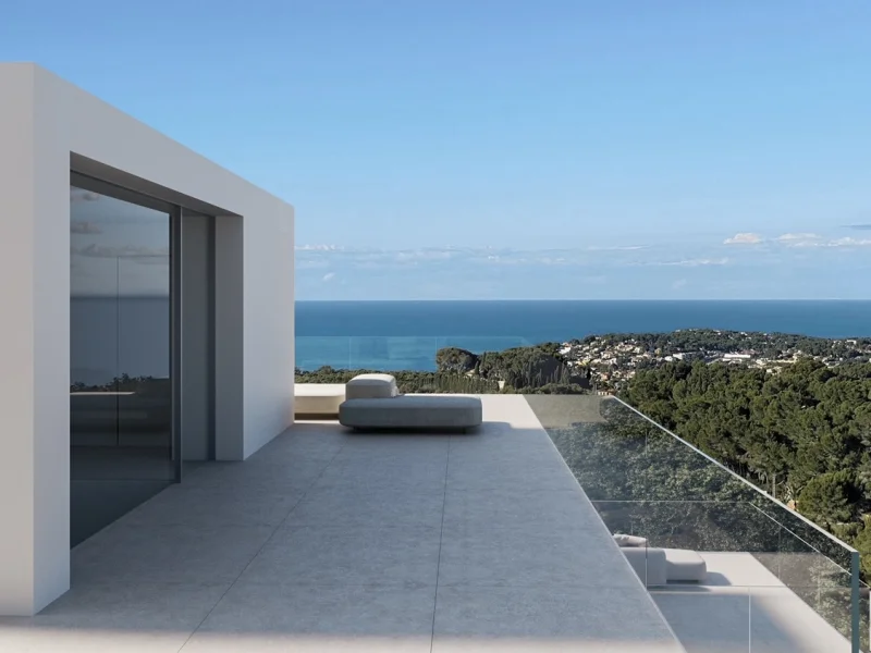 Villa de Lujo en Benissa, La Fustera: Espacios Amplios y Luminosos