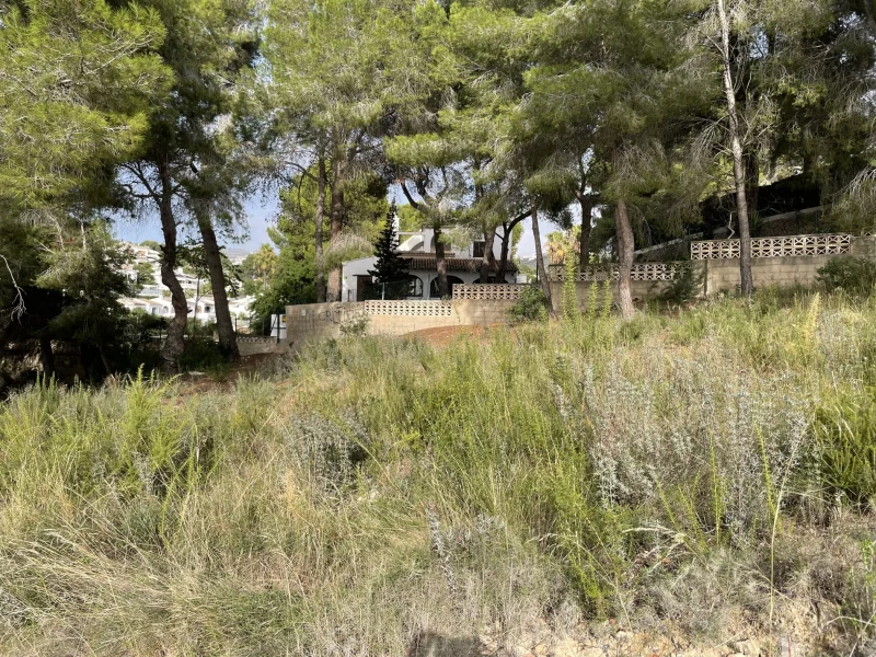 Parcela en Costera del Mar, Moraira con vistas panorámicas