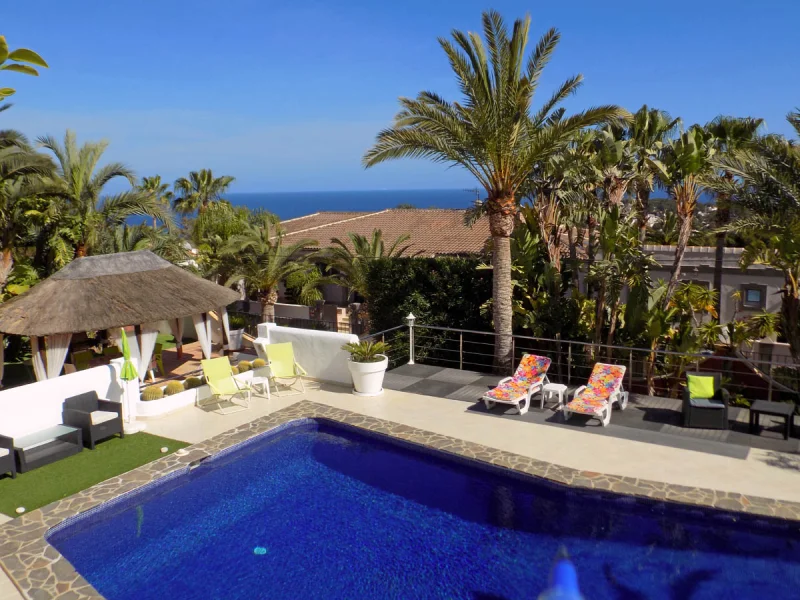 Villa con vistas al mar en Teulada, San Jaime