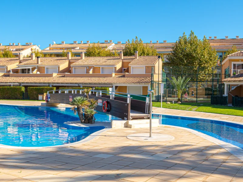 Apartamento en Jávea, Arenal con piscina y gimnasio