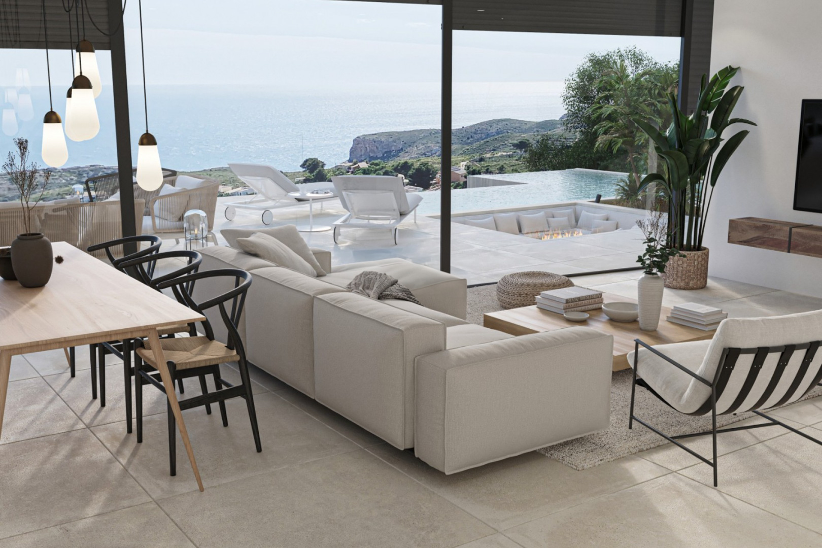 Villa moderna con vistas al mar en Benitachell, Cumbre del Sol