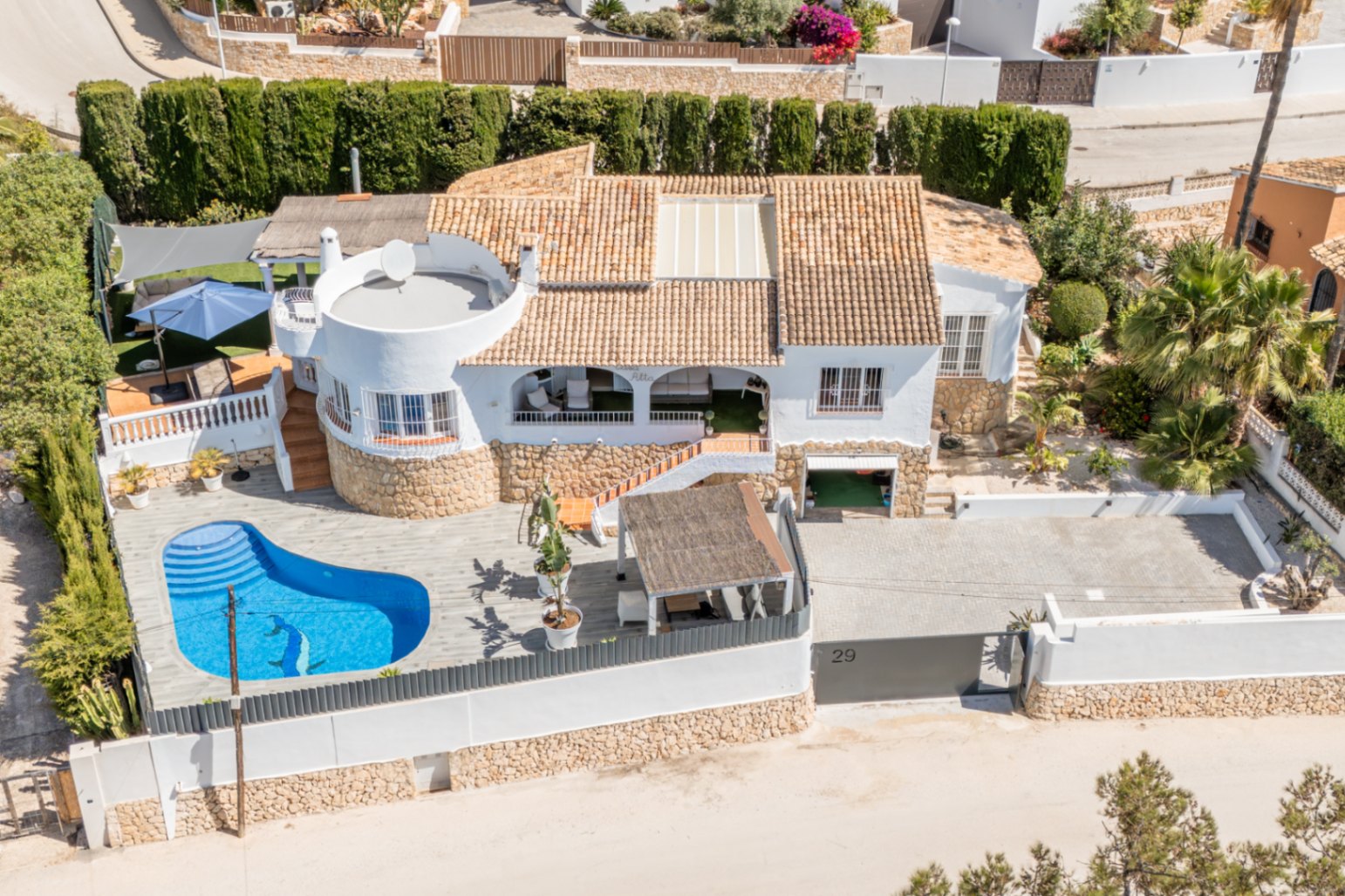 Villa con Piscina en Venta, Moraira