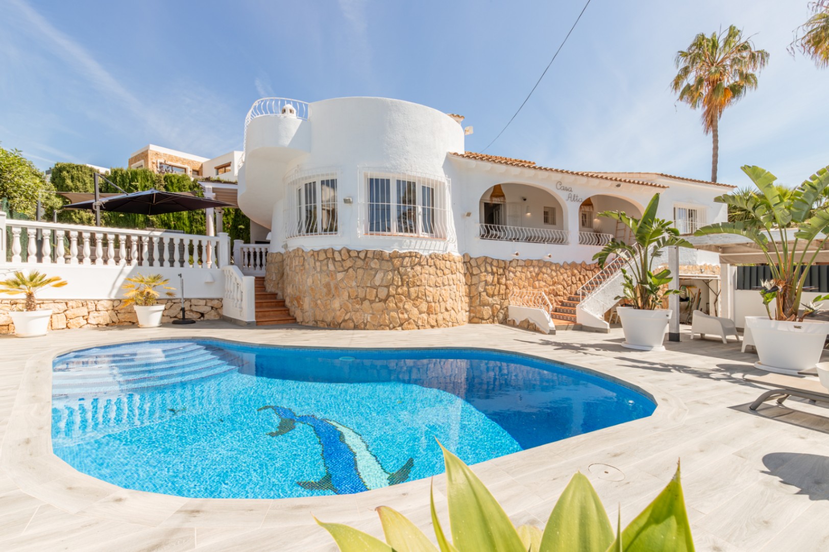 Villa con Piscina en Venta, Moraira
