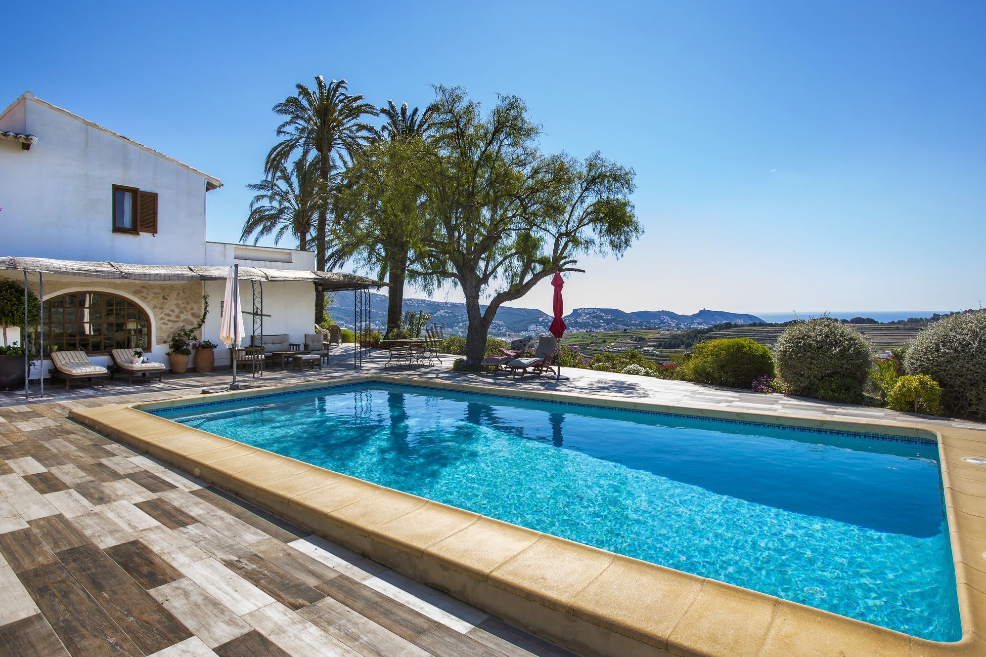 Finca tradicional  con vistas al mar en venta en Teulada