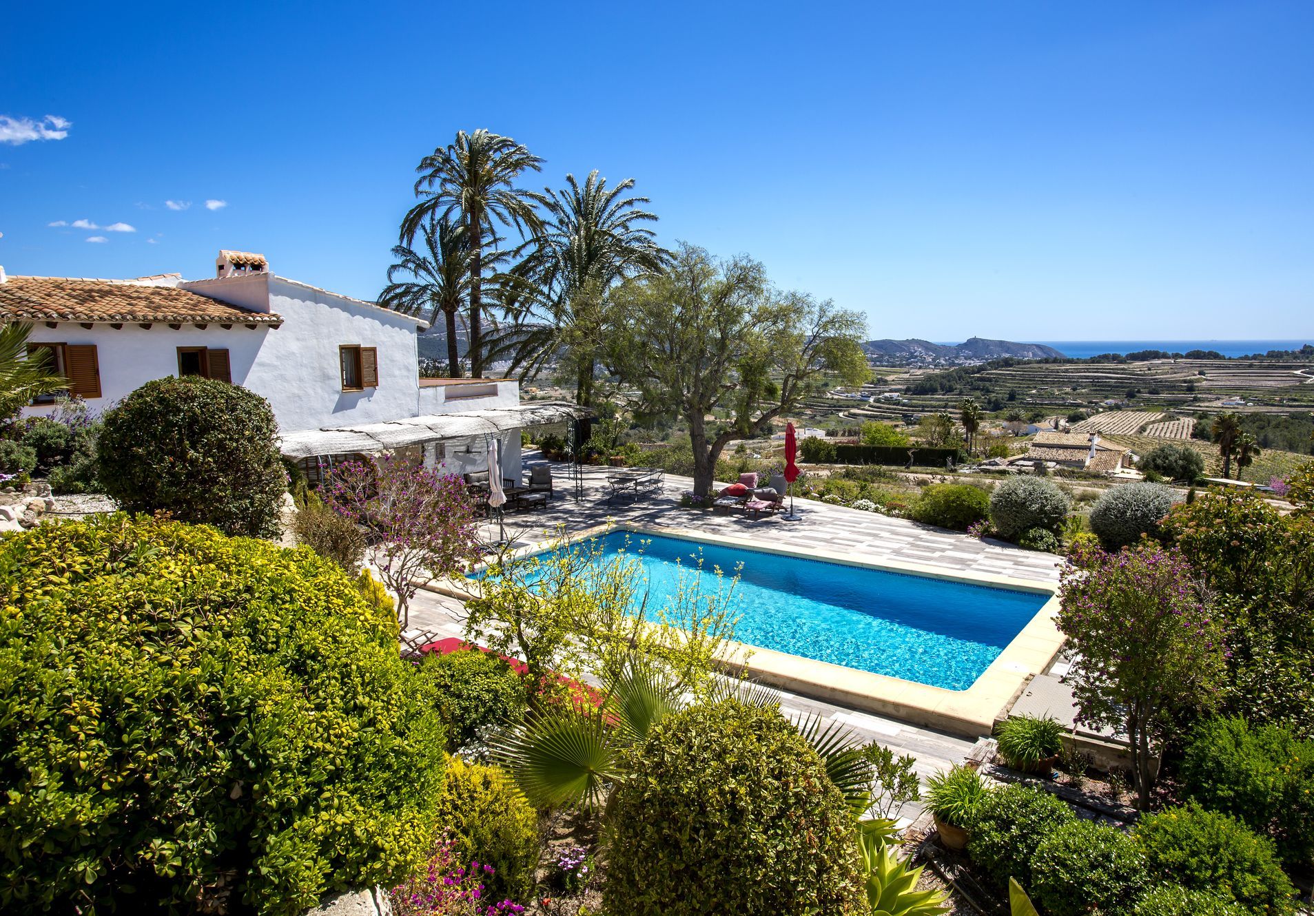 Finca tradicional  con vistas al mar en venta en Teulada