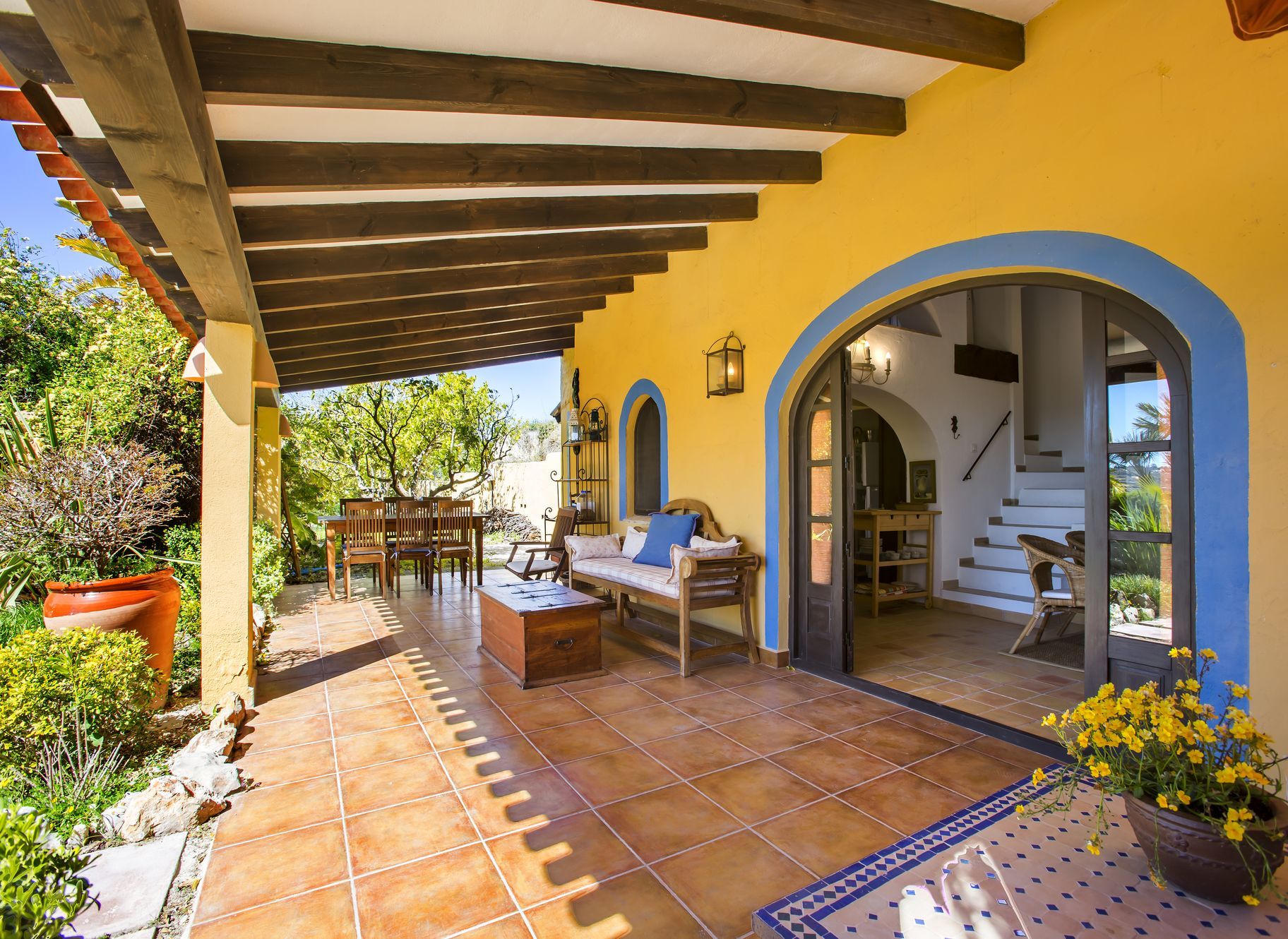 Finca tradicional  con vistas al mar en venta en Teulada