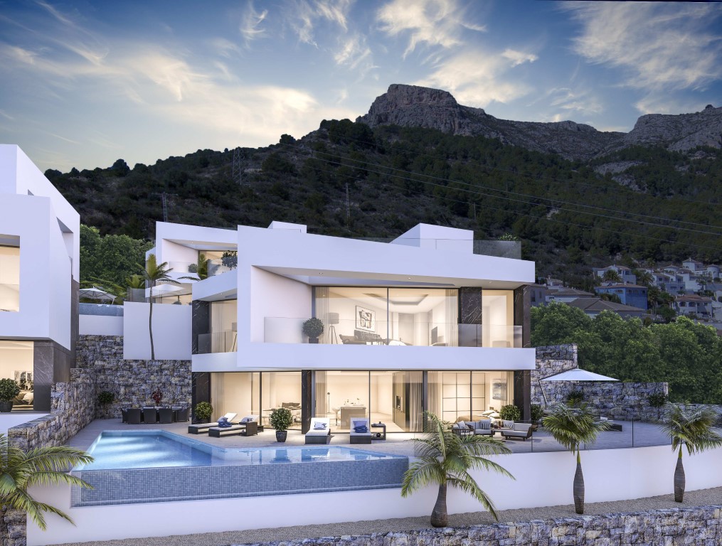 Villa de lujo con vistas al mar en Calpe