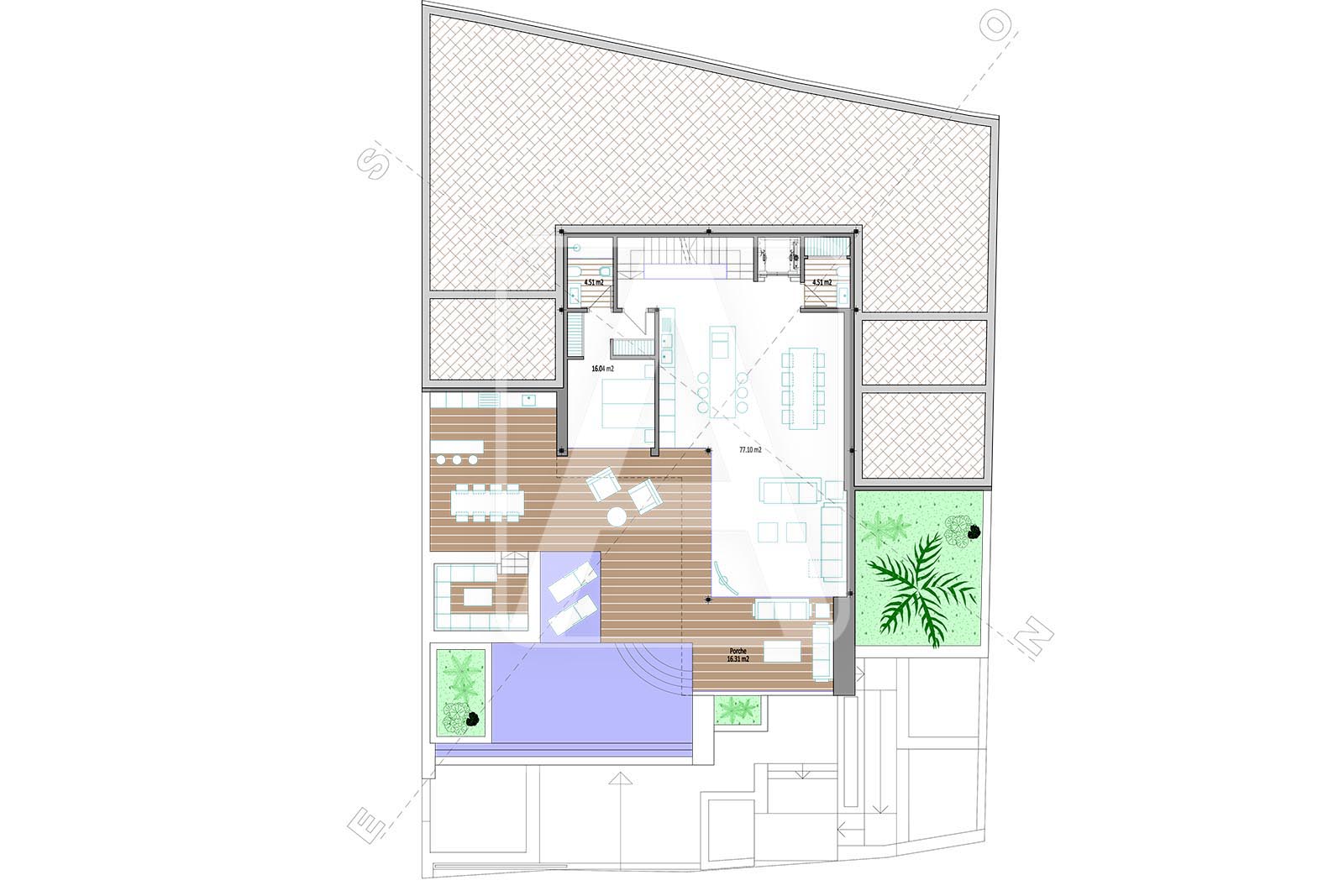 Villa de obra nueva con vistas al mar en Calpe