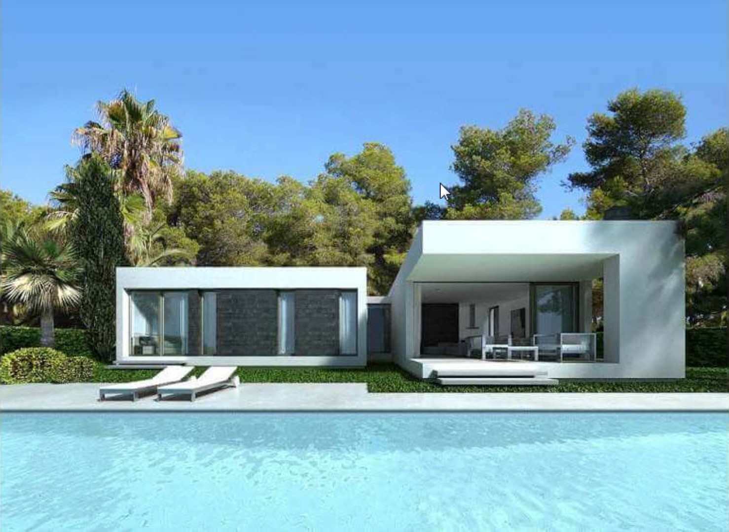 Villa de obra nueva en Pedreguer, Monte Solana con vistas panorámicas