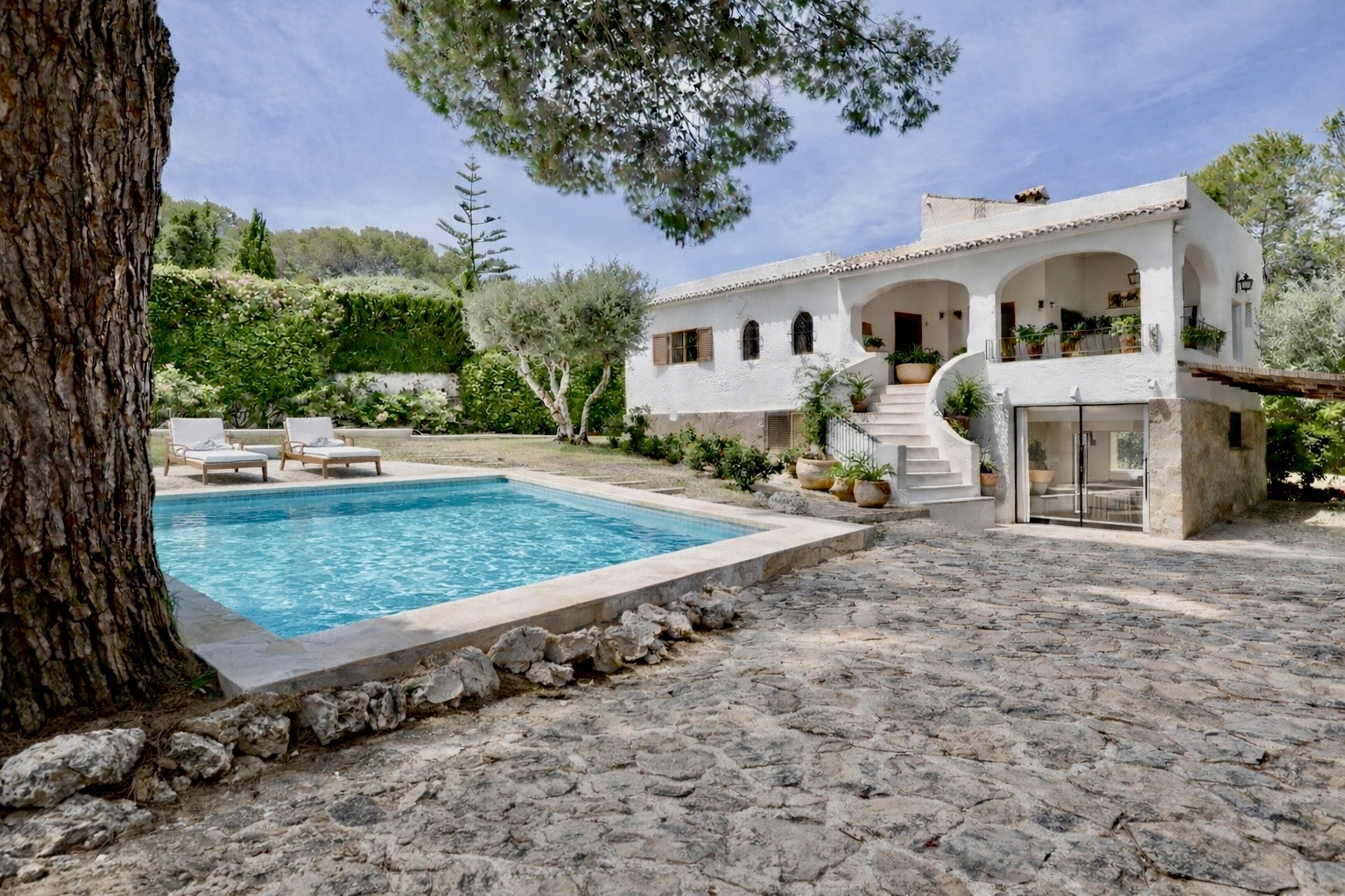 Villa en Jávea, Cap Martí: Piscina Privada y Vistas