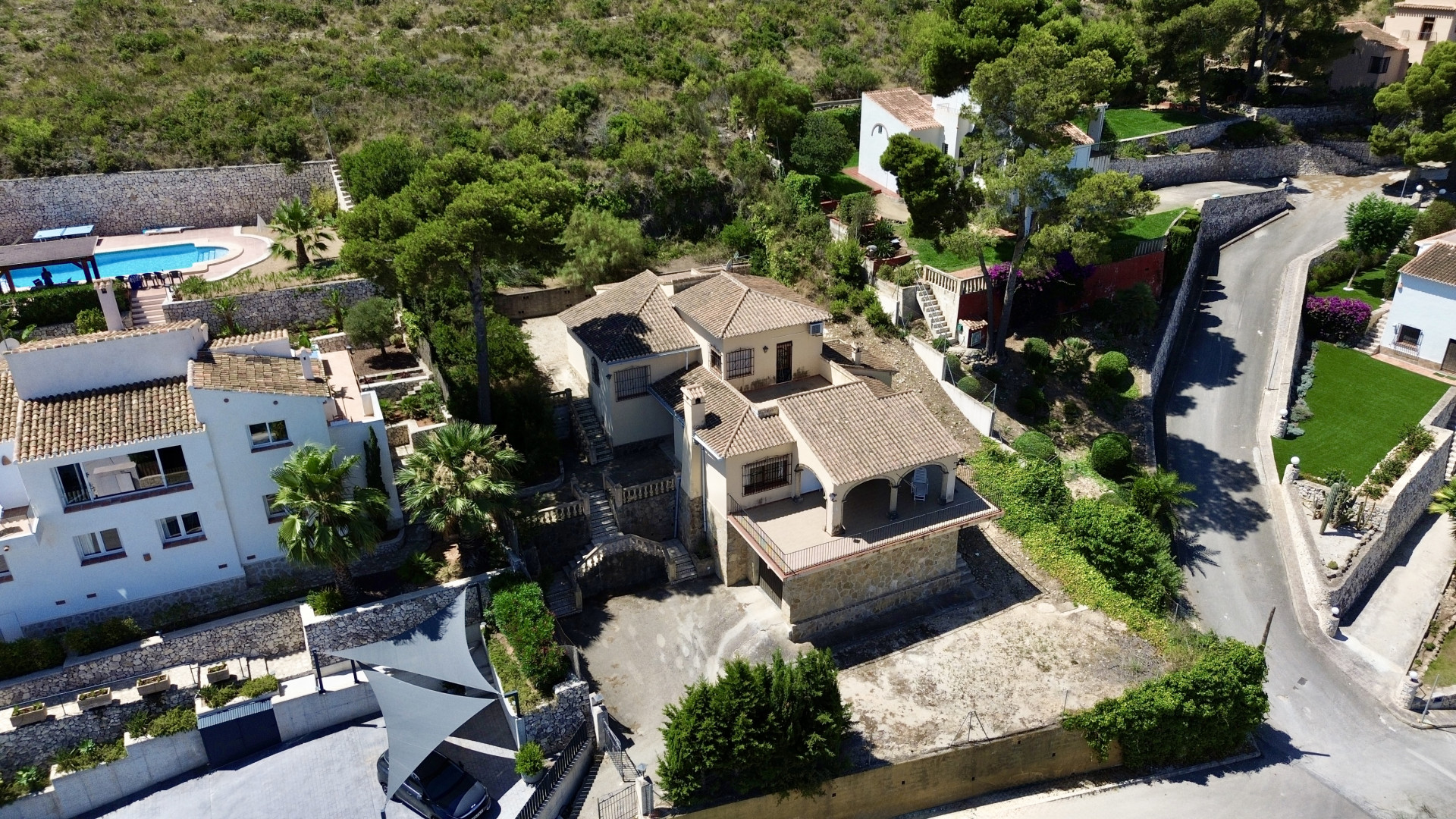 Villa en Jávea, Adsubia con Vistas Panorámicas al Mar