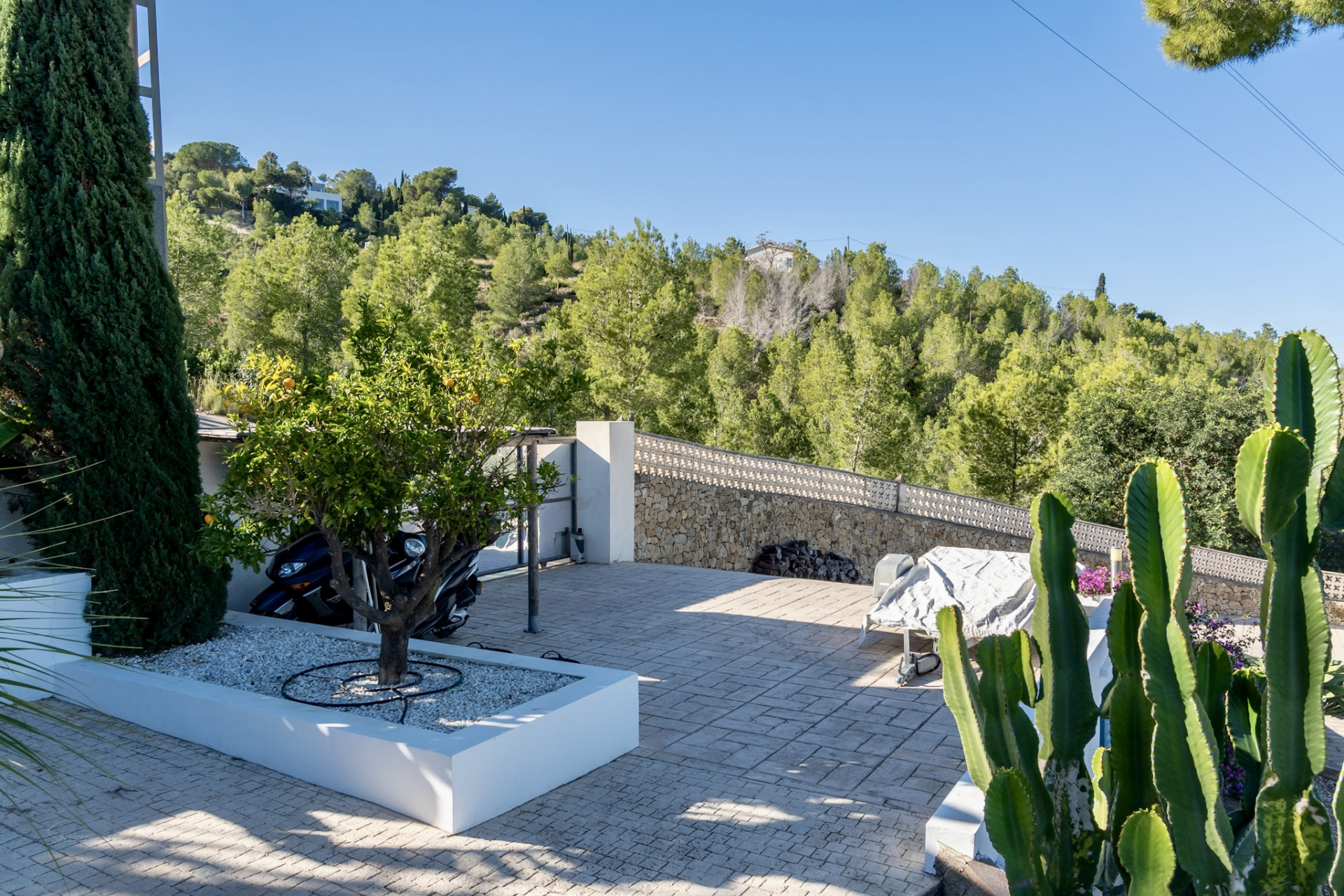 Villa con vistas al mar en venta en Dénia